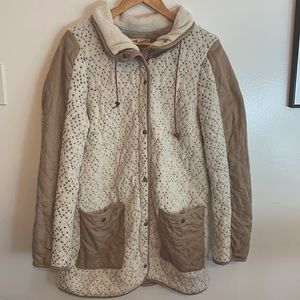 Sleeping On Snow for Anthropologie sweater coat